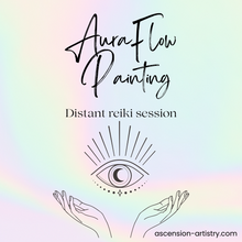 Load image into Gallery viewer, *Aura FLOW Painting & Distant Reiki Session
