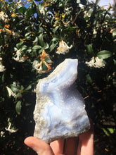 Load image into Gallery viewer, LOVE set of blue lace agate