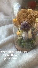 Load image into Gallery viewer, Archangel Zadkiel x Amethyst dome
