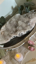 Load image into Gallery viewer, Blush Apophyllite with calcite and peach stillbite
