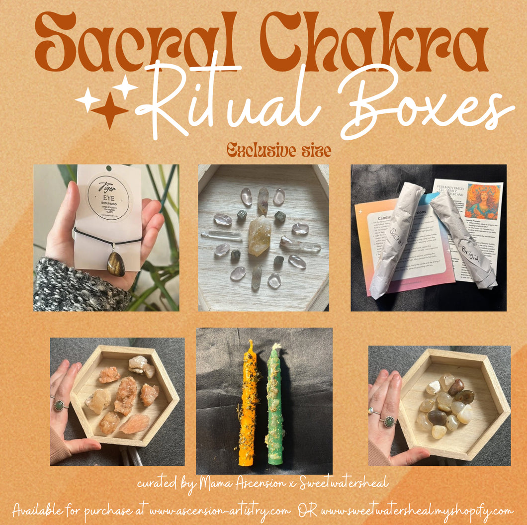 *Sacral Chakra Ritual box exclusive size