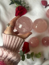 Load image into Gallery viewer, Gemmy Rose Quartz Sphere large

