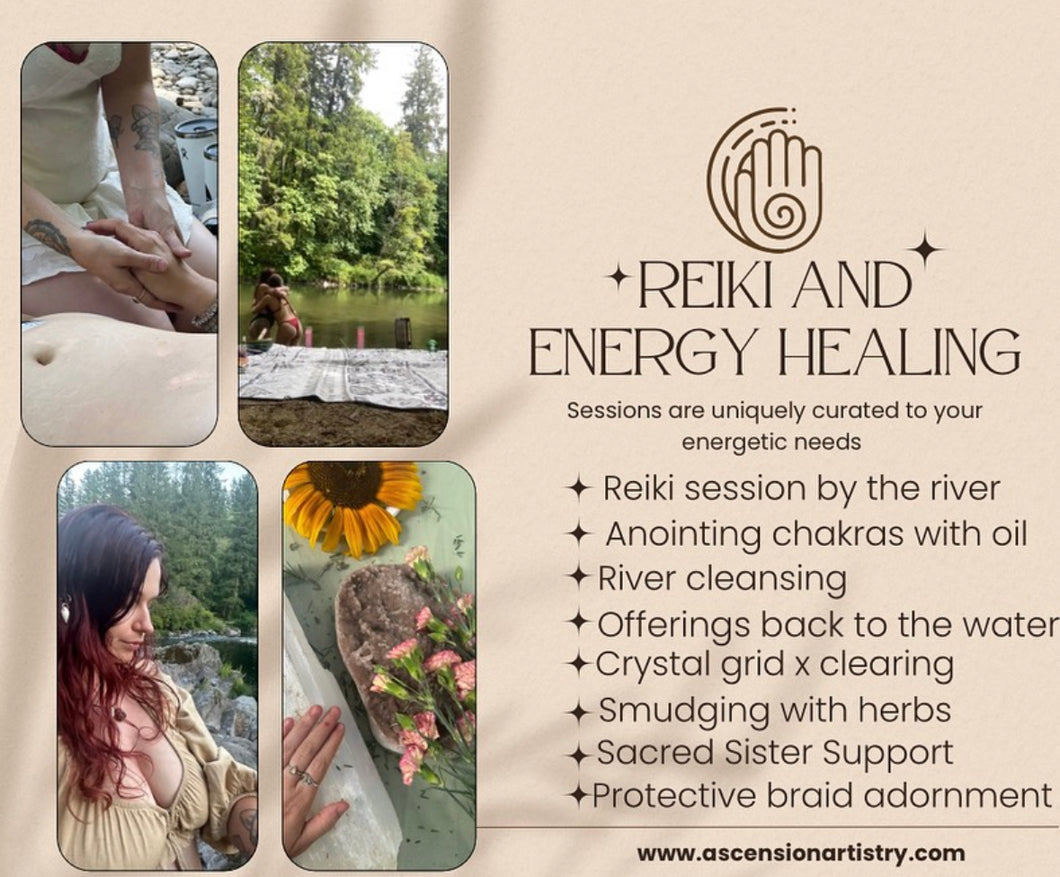 Reiki River Reset Session - 2 hr