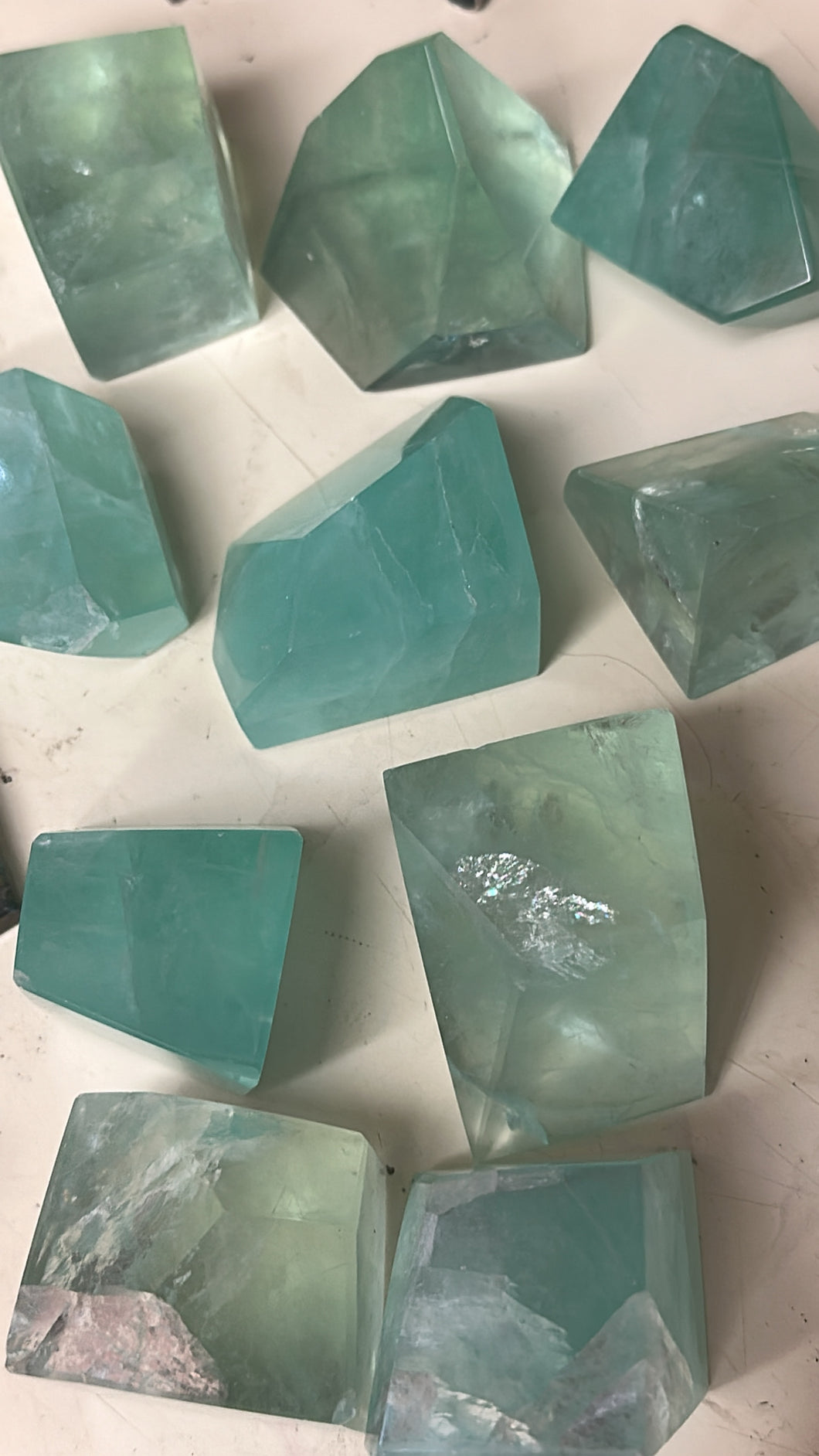 Green Fluorite Freeform